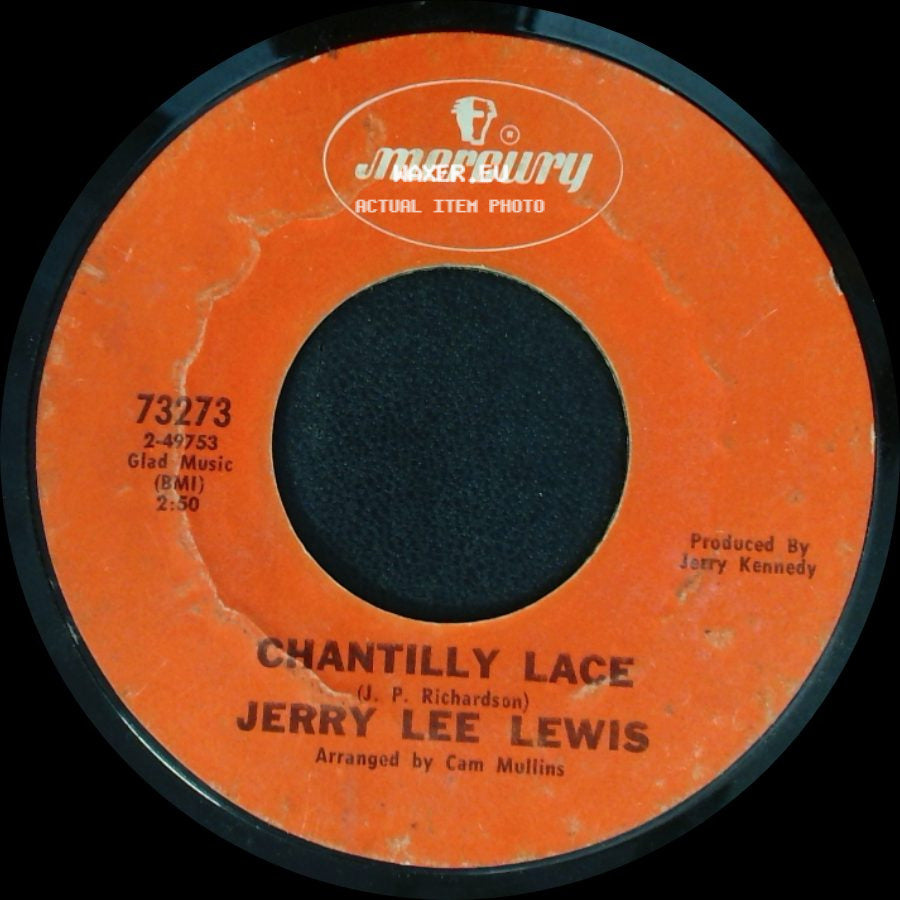Jerry Lee Lewis - Think About It Darlin' / Chantilly Lace side B
