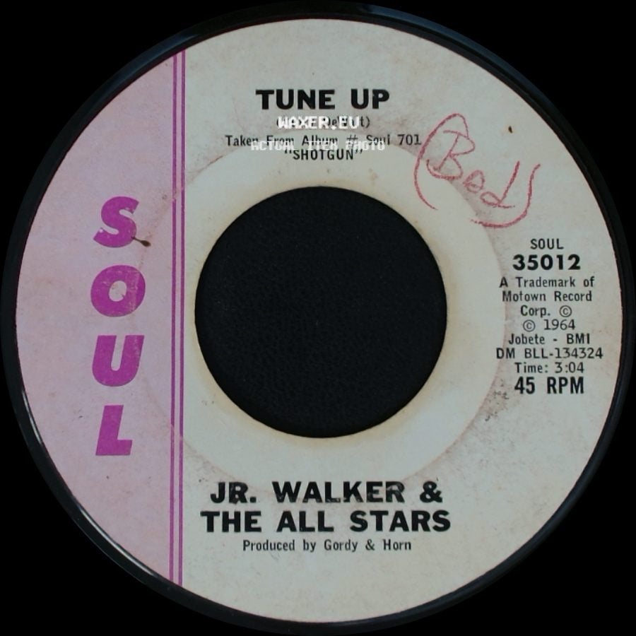 Jr. Walker & The All Stars - Do The Boomerang / Tune Up side B