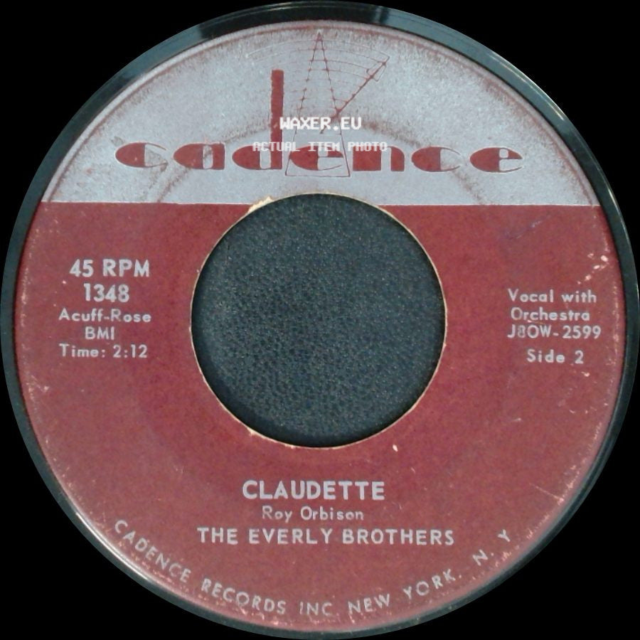 The Everly Brothers - All I Have To Do Is Dream / Claudette side B