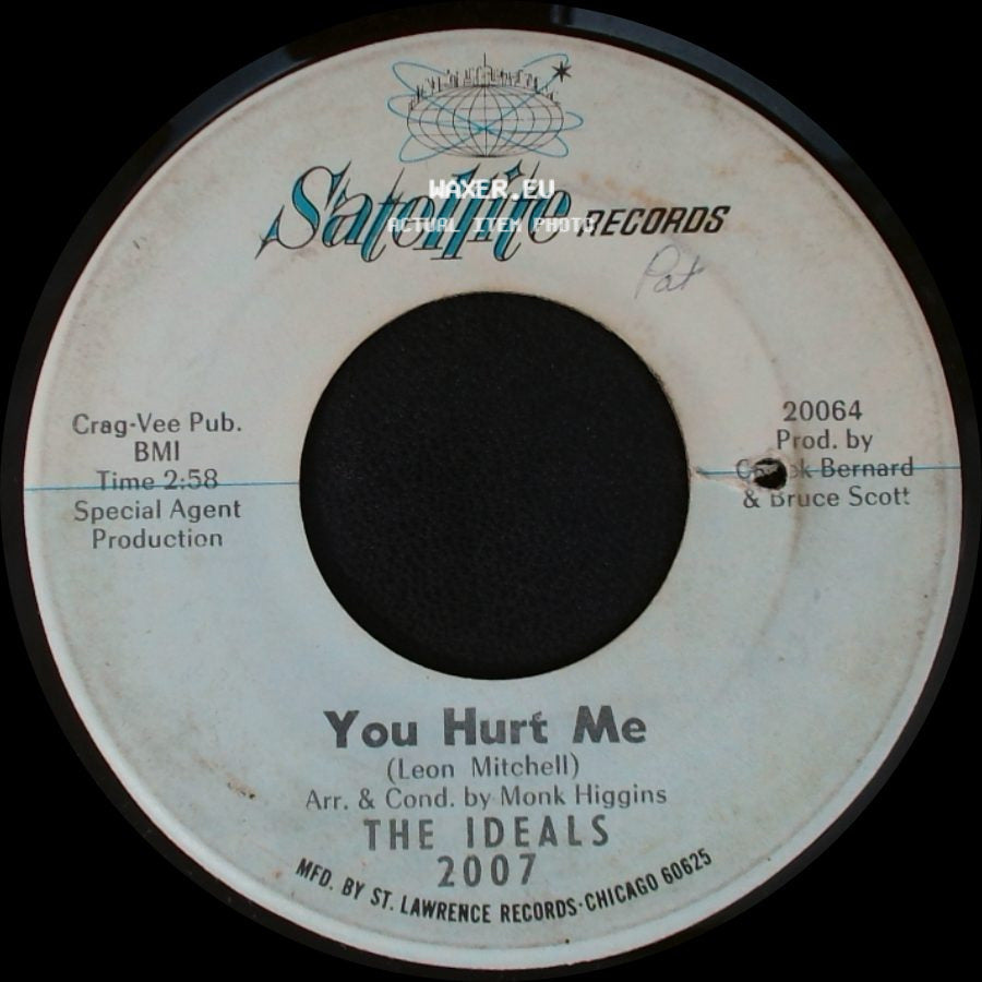 The Ideals - You Lost And I Won / You Hurt Me side B