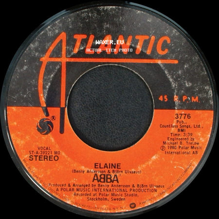 Abba - Elaine / The Winner Takes It All side A