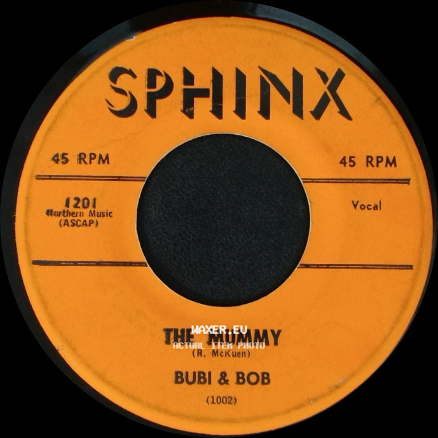 Bubi & Bob - Biscayne Beat / The Mummy side B