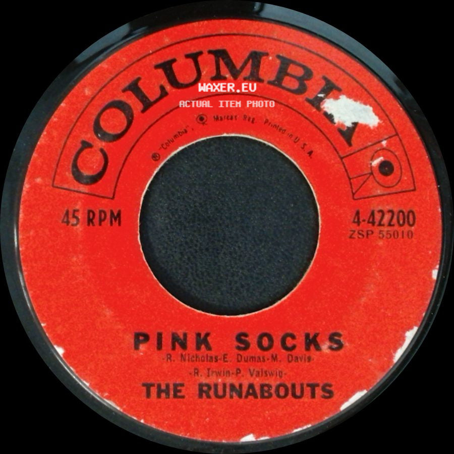 The Runabouts - Pink Socks / Pussyfoot side A