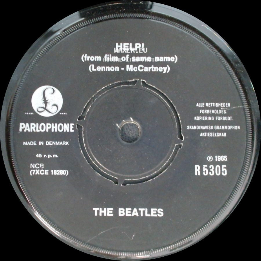 The Beatles - I'm Down / Help! (From Film Of Same Name) (Lennon - Mccartney) side B