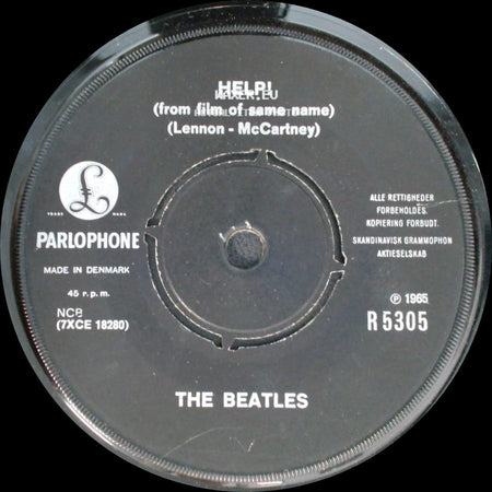The Beatles - I'm Down / Help! (From Film Of Same Name) (Lennon - Mccartney) side B