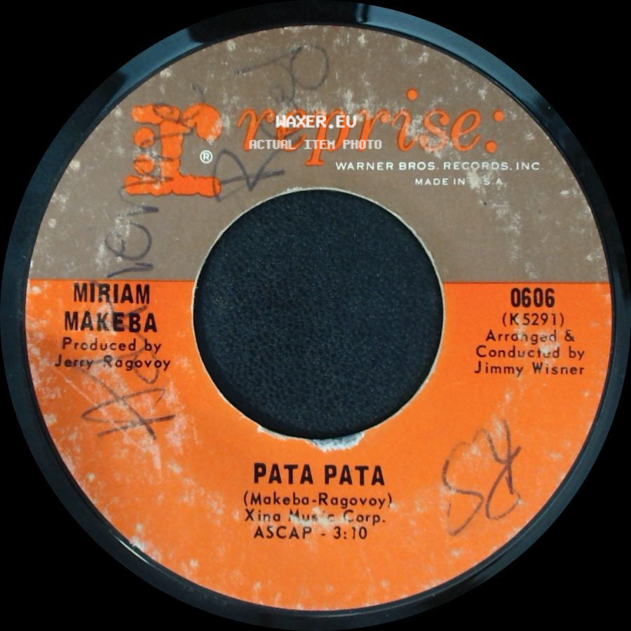 Miriam Makeba - The Ballad Of The Sad Young Men / Pata Pata side B
