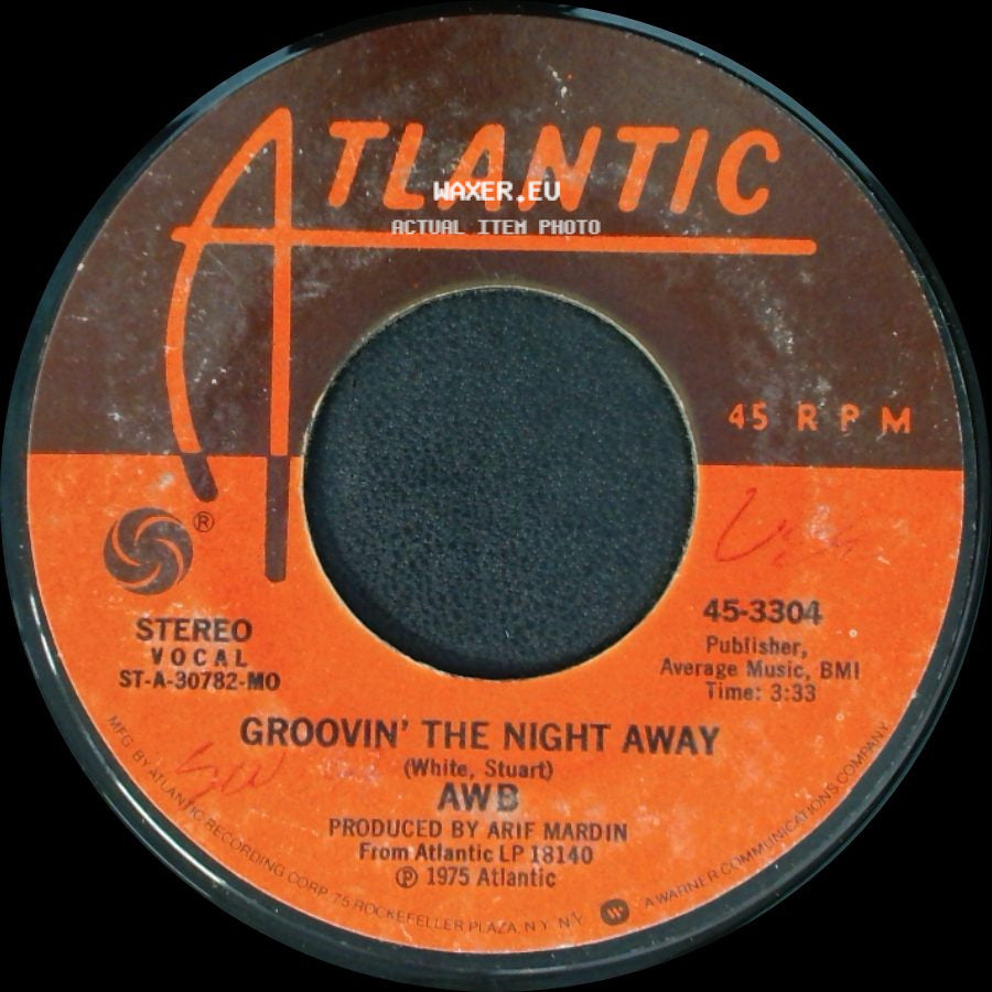 Awb - Groovin' The Night Away / School Boy Crush side A