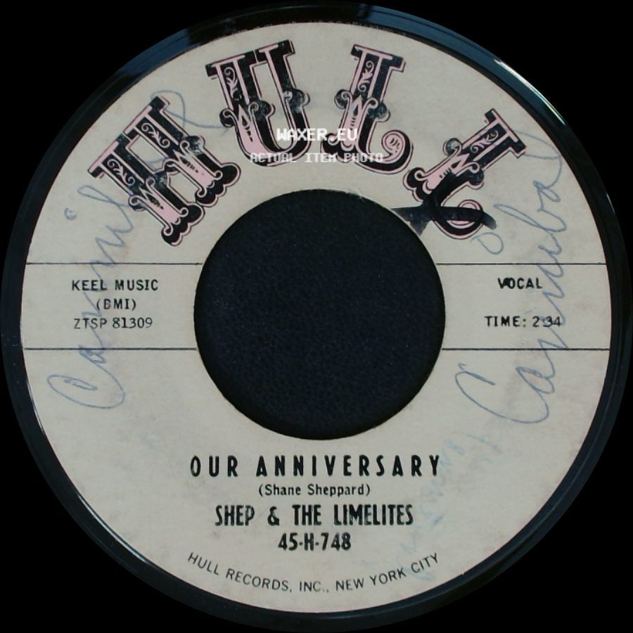 Shep & The Limelites - Who Told The Sandman / Our Anniversary side B