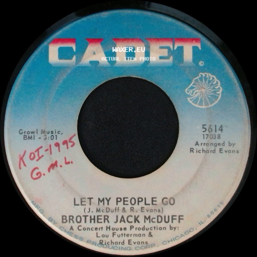 Brother Jack Mcduff - Ain't It? / Let My People Go side B