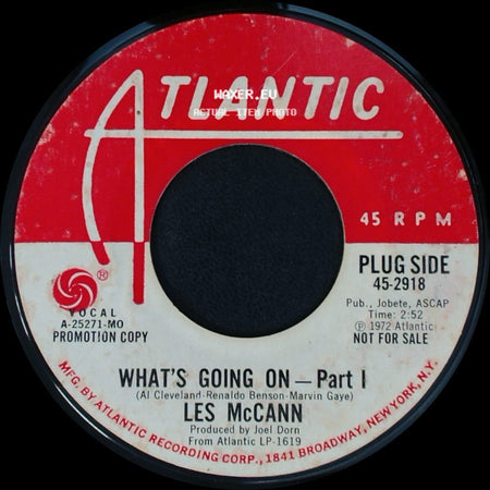 Les Mccann - What's Going On - Part Ii / What's Going On – Part I side B