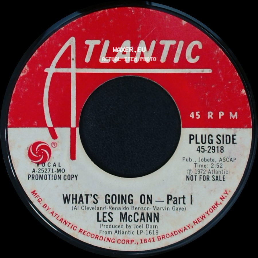 Les Mccann - What's Going On - Part Ii / What's Going On – Part I side B