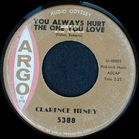 Clarence Henry - Little Suzy / You Always Hurt The One You Love side B