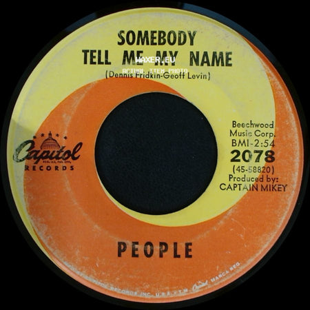 People - I Love You / Somebody Tell Me My Name side B