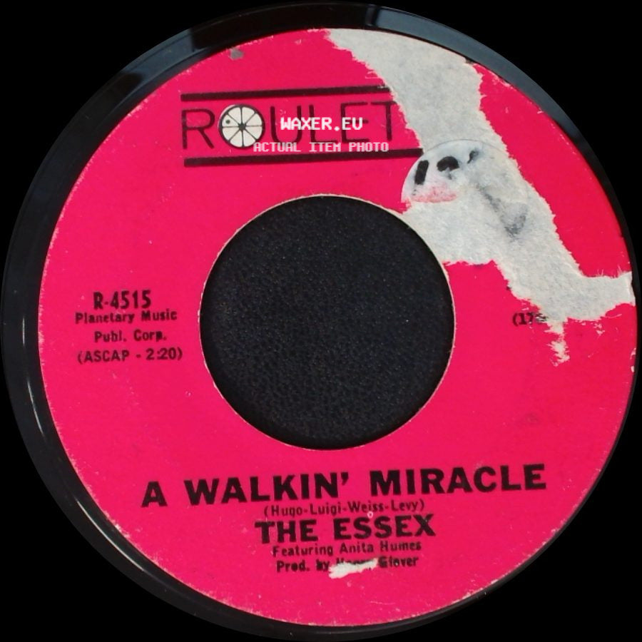 The Essex - What I Don't Know Won't Hurt Me / A Walkin' Miracle side B