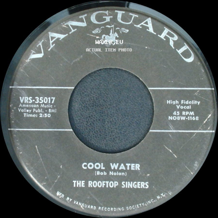 The Rooftop Singers - Walk Right In / Cool Water side B