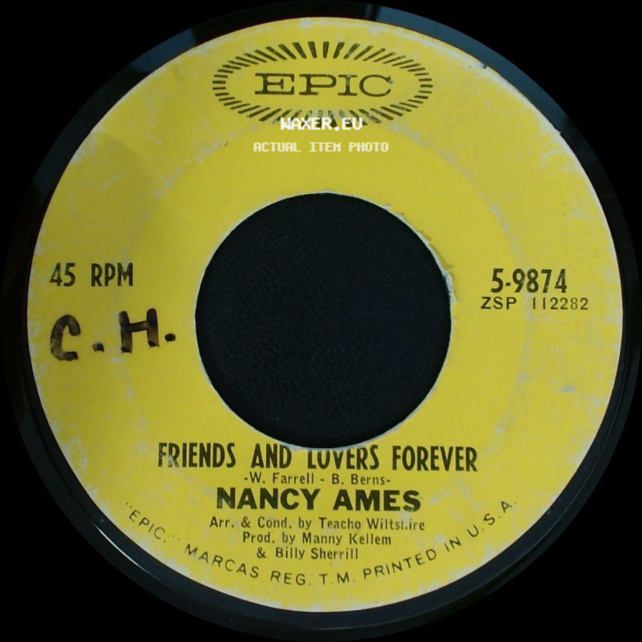 Nancy Ames - I've Got A Lot Of Love (Left In Me) / Friends And Lovers Forever side B