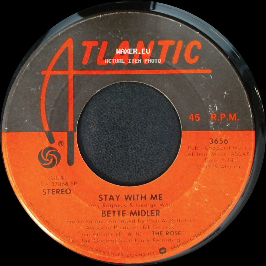Bette Midler - The Rose / Stay With Me side B