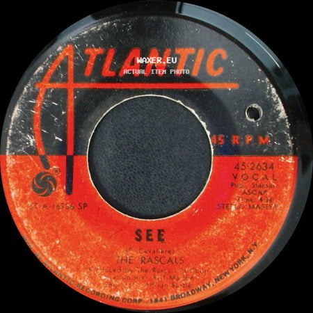 The Rascals - See / Away Away side A