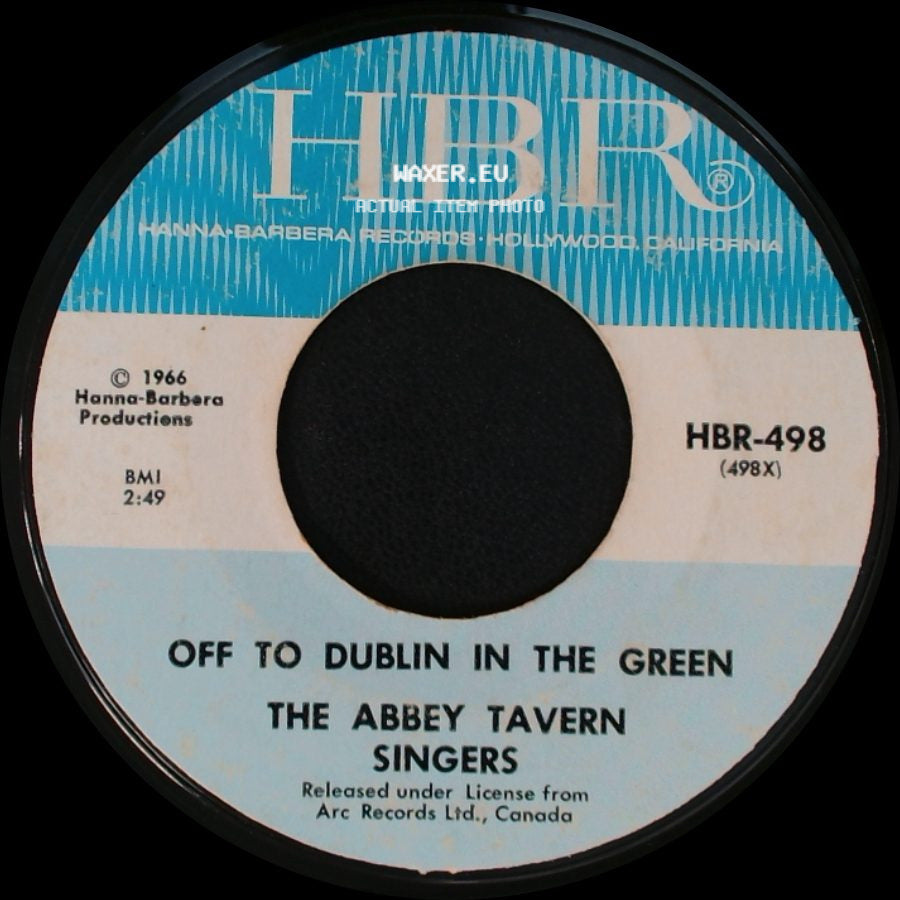 The Abbey Tavern Singers - Off To Dublin In The Green / The Gallant Forty Twa' side A