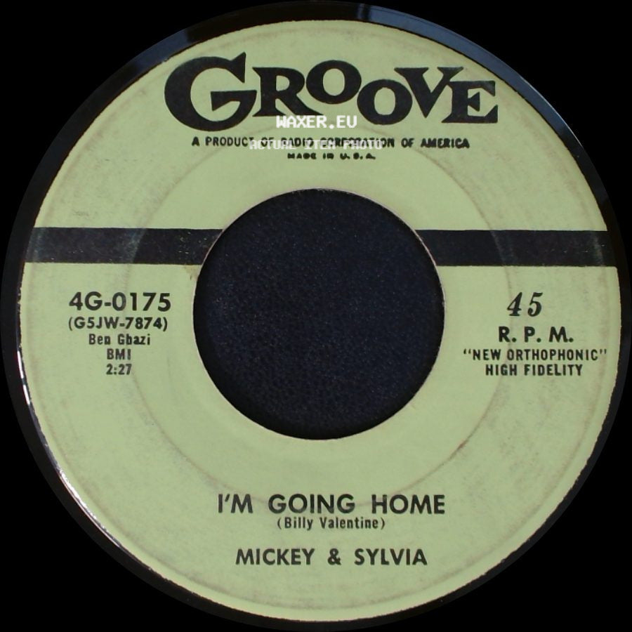 Mickey & Sylvia - Love Is Strange / I'm Going Home side B
