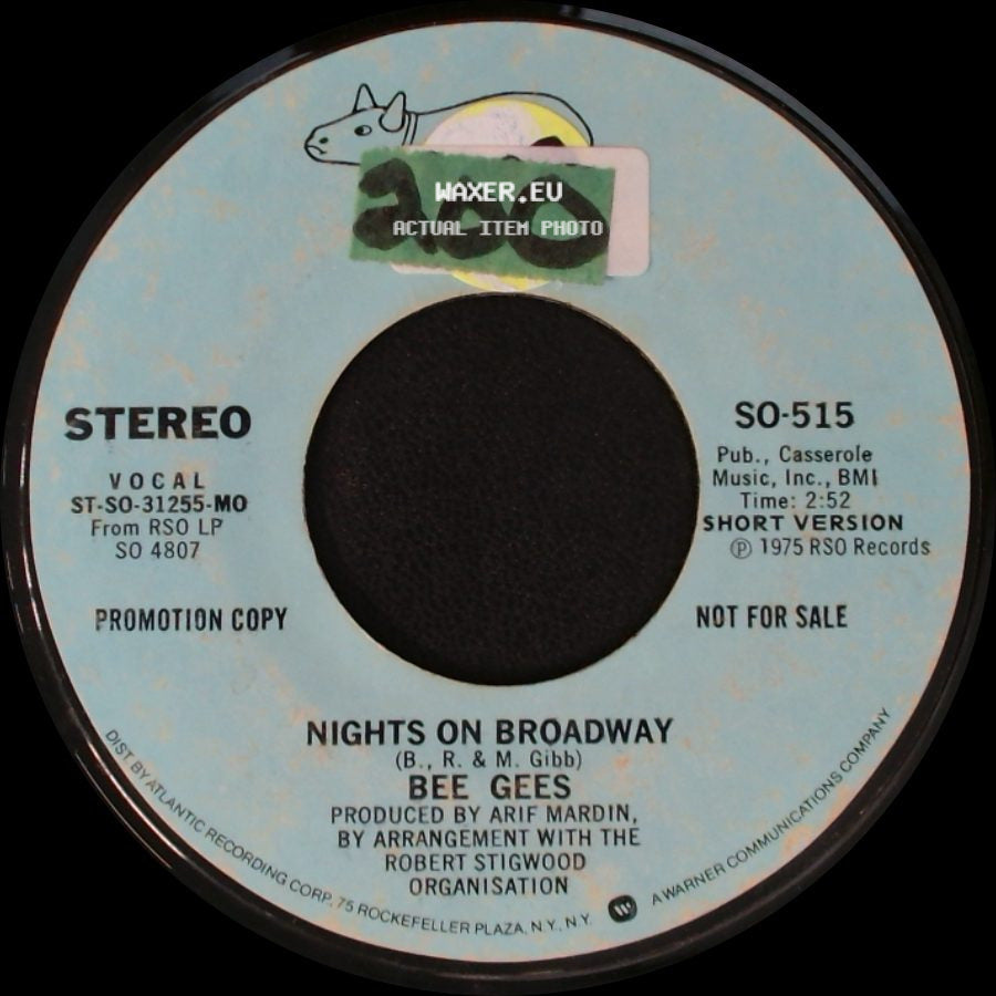 Bee Gees - Nights On Broadway / Nights On Broadway side B