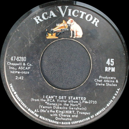 Al (He's The King) Hirt - Java / I Can't Get Started side B