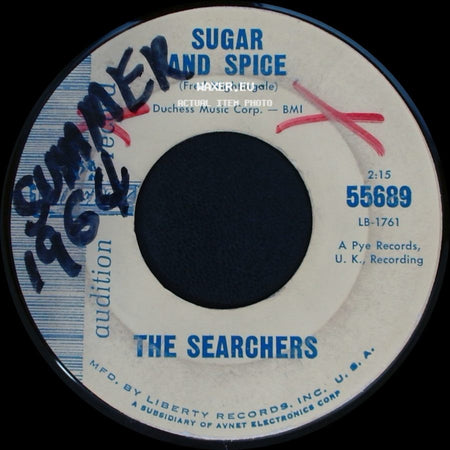 The Searchers - Sugar And Spice / Sugar And Spice side B