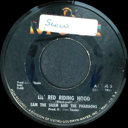 Sam The Sham And The Pharaohs - Love Me Like Before / Lil' Red Riding Hood side B
