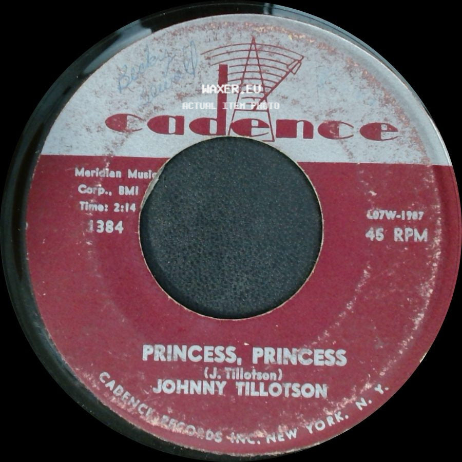 Johnny Tillotson - Princess, Princess / Poetry In Motion side A