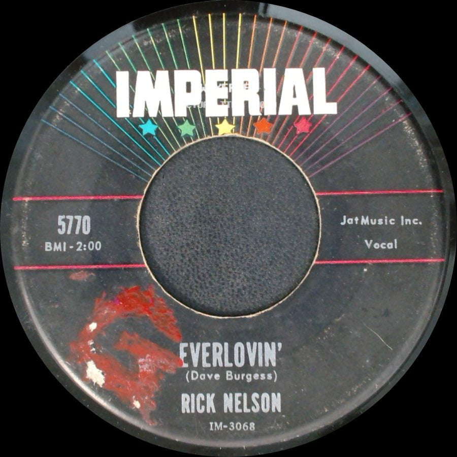 Rick Nelson - Everlovin' / Wonder Like You side A