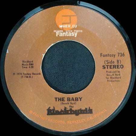The Blackbyrds - Walking In Rhythm / The Baby side B