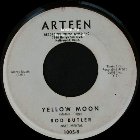 Rod Butler - Virginny / Yellow Moon side B