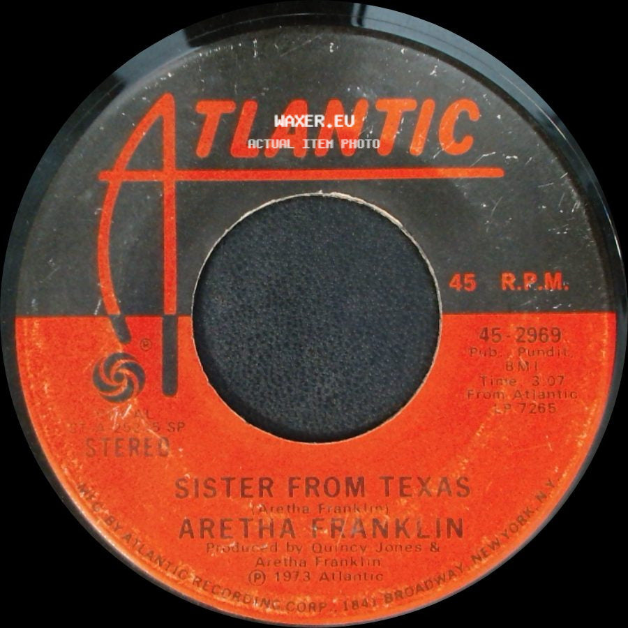 Aretha Franklin - Sister From Texas / Angel side A