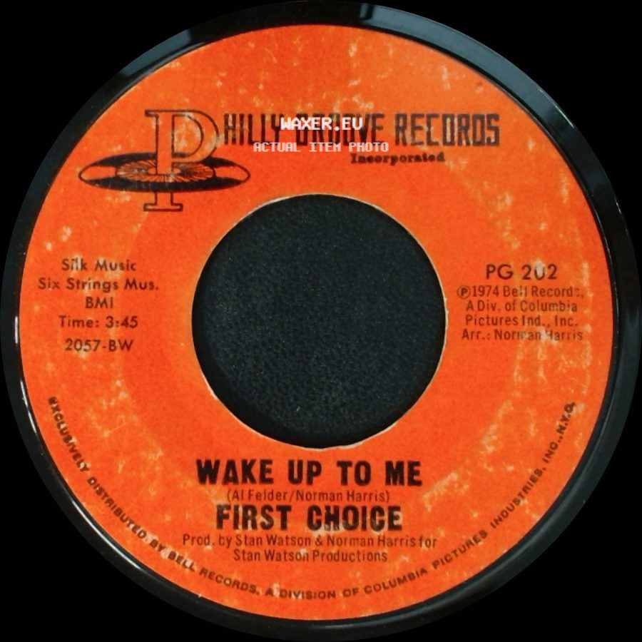 First Choice - Wake Up To Me / Guilty side A