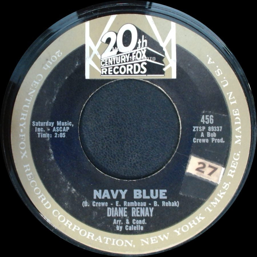 Diane Renay - Unbelievable Guy / Navy Blue side B