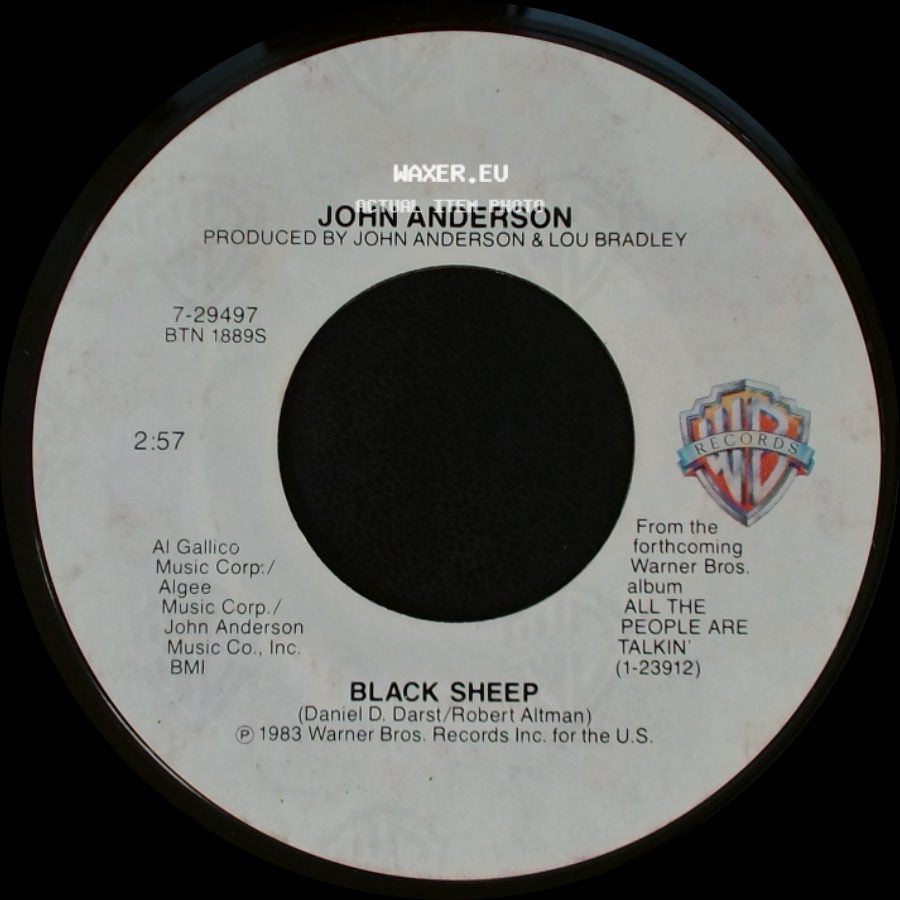John Anderson - Black Sheep / Call On Me side A
