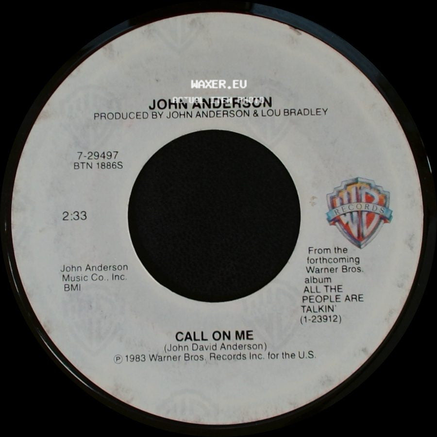 John Anderson - Black Sheep / Call On Me side B