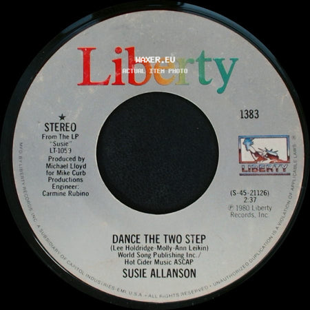 Susie Allanson - Dance The Two Step / You Never Told Me About Goodbye side A