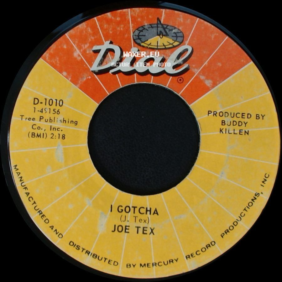 Joe Tex - A Mother's Prayer / I Gotcha side B