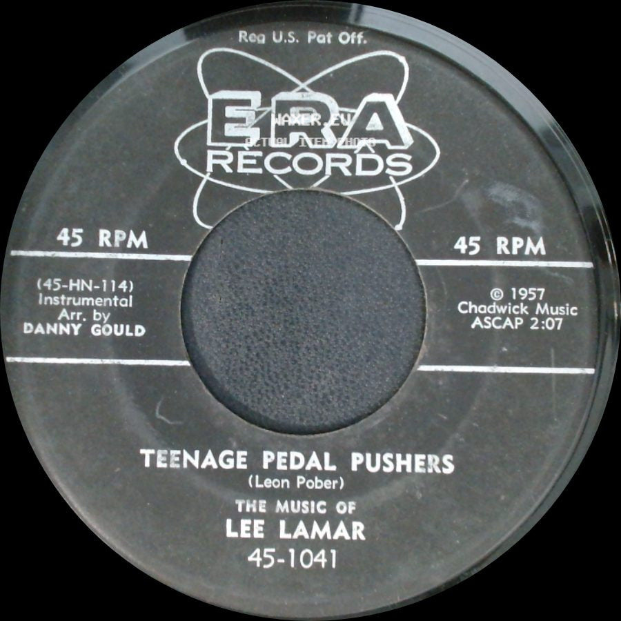 Lee Lamar - Sophia / Teenage Pedal Pushers side B