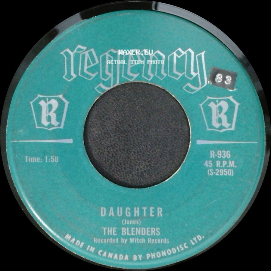 The Blenders - Everybody's Got A Right / Daughter side B
