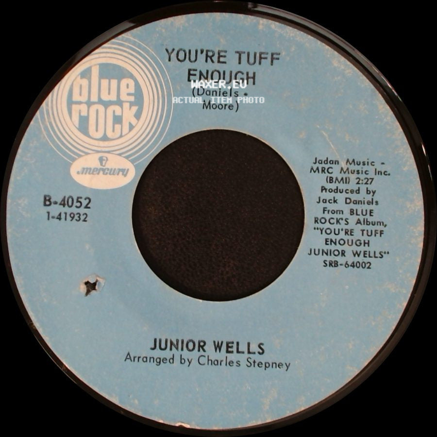 Junior Wells - The Hippies Are Trying / You're Tuff Enough side B