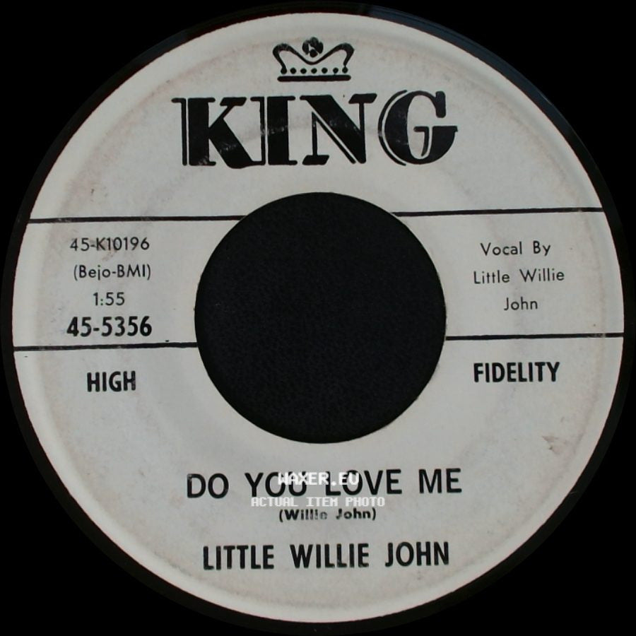 Little Willie John - Heartbreak (It's Hurtin' Me) / Do You Love Me side B