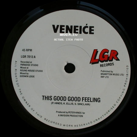 Veneice - This Good Good Feeling / Instrumental side A