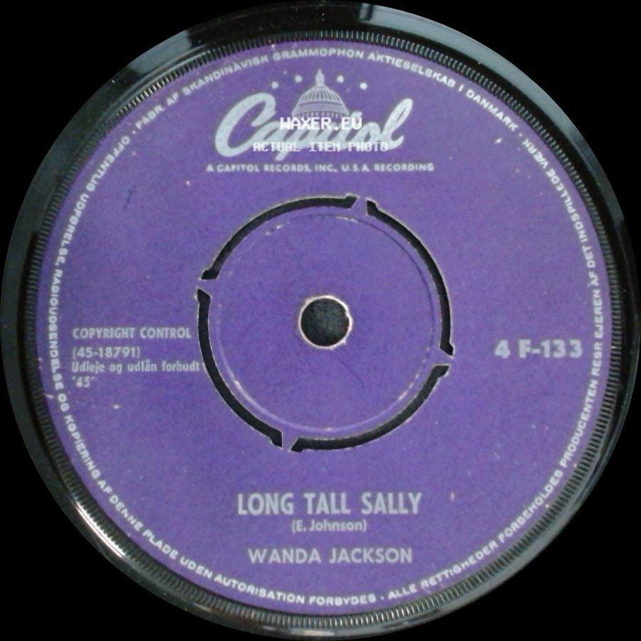 Wanda Jackson - Long Tall Sally / Party side A