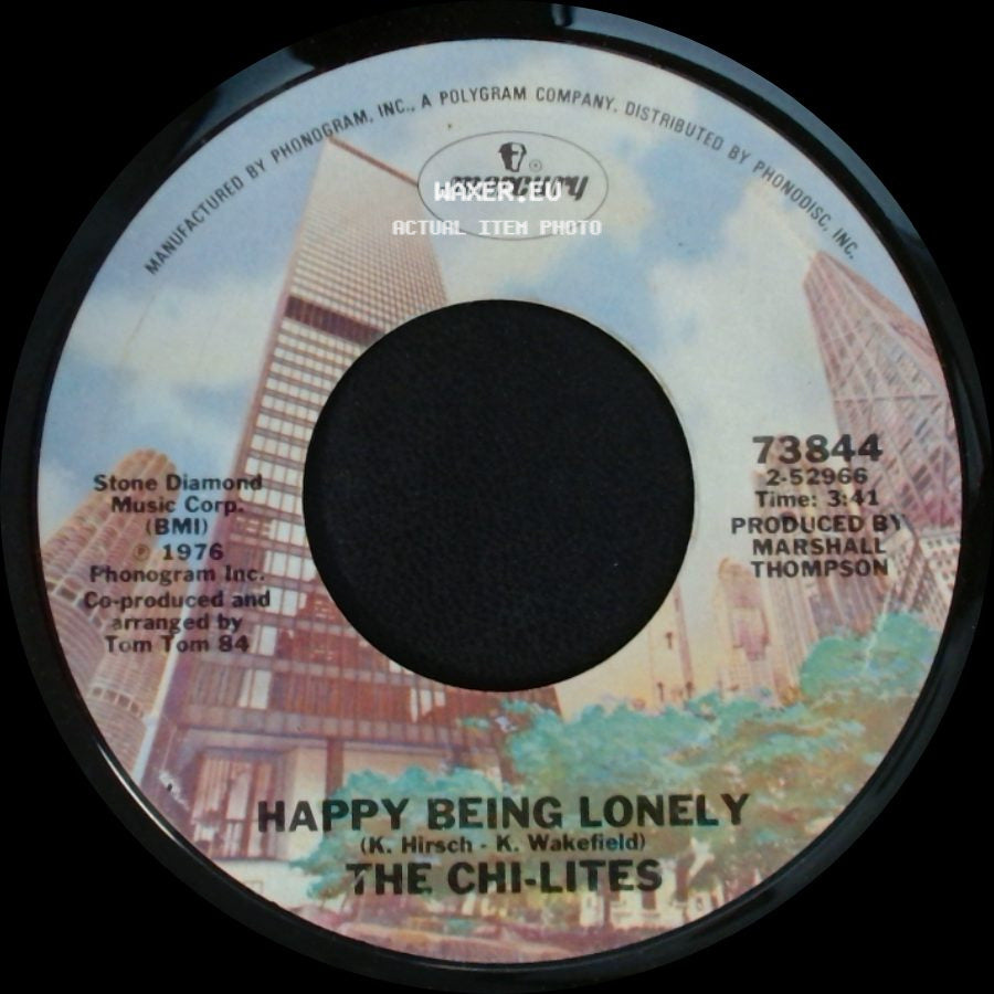 The Chi-Lites - Happy Being Lonely / Love Can Be Hazardous side A