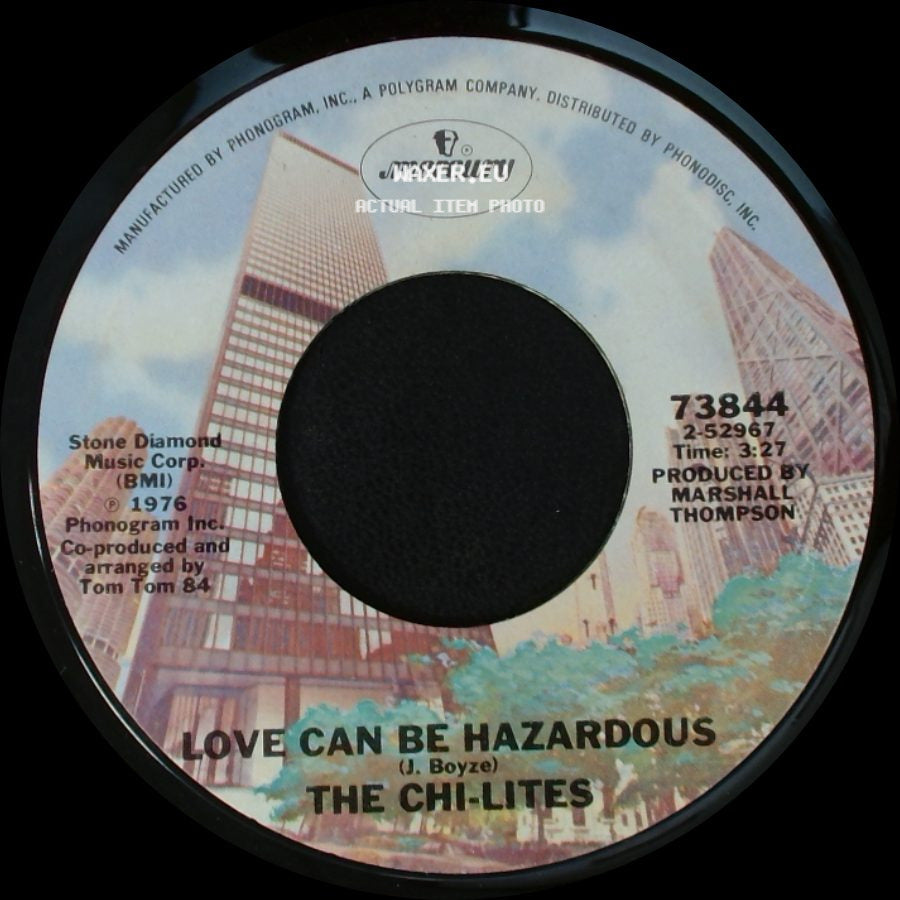 The Chi-Lites - Happy Being Lonely / Love Can Be Hazardous side B