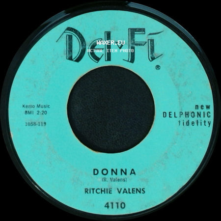 Ritchie Valens - La Bamba / Donna side B