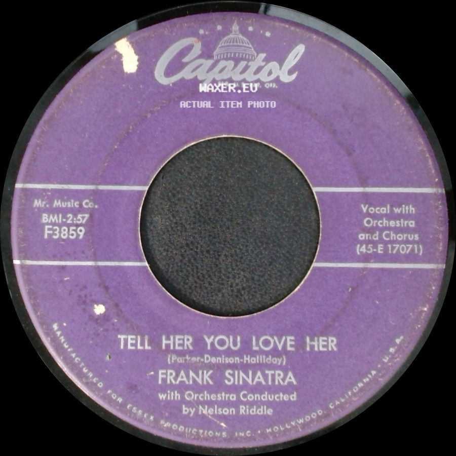 Frank Sinatra - Tell Her You Love Her / Witchcraft side A