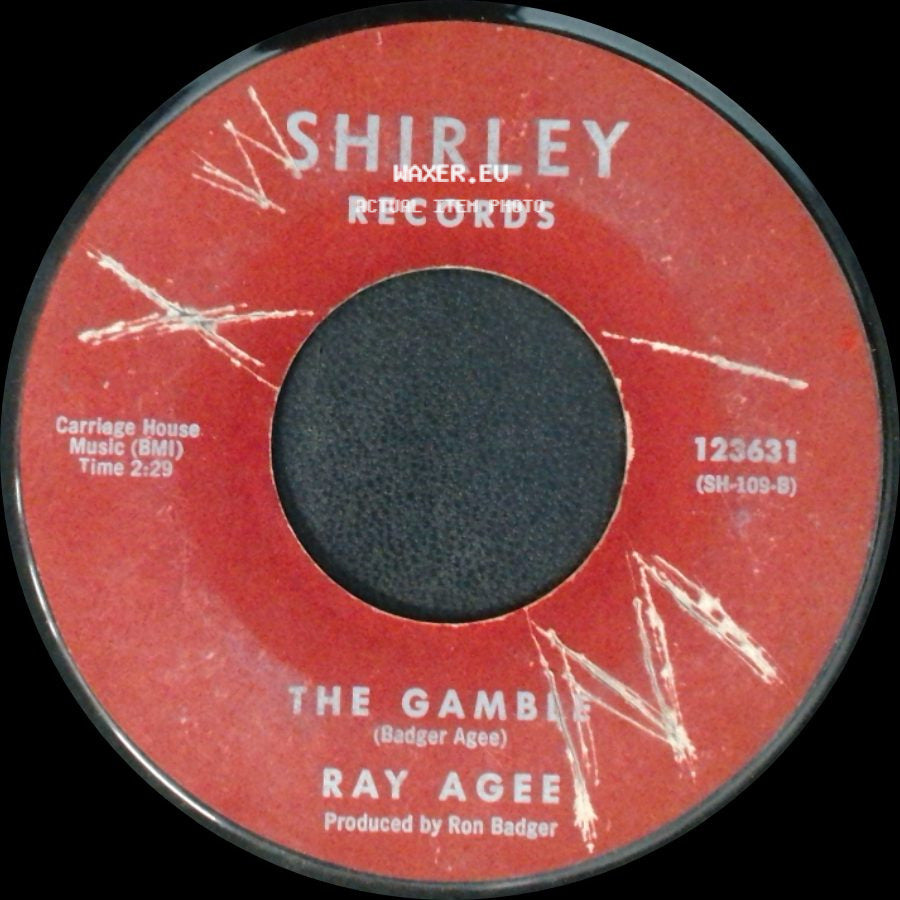 Ray Agee - The Gamble / Open Up Your Heart side A